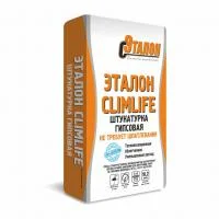 Штукатурка гипсовая Эталон ClimLife серая 30 кг