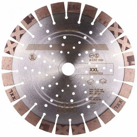 Диск алмазный Distar 5D Concret XXL 230х17х22,23 143-155-300-17